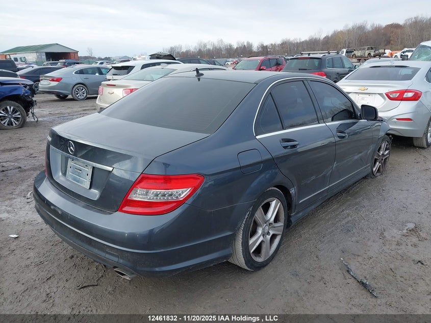 WDDGF54X58F182312 2008 MERCEDES-BENZ C-KLASSE photo no. 4