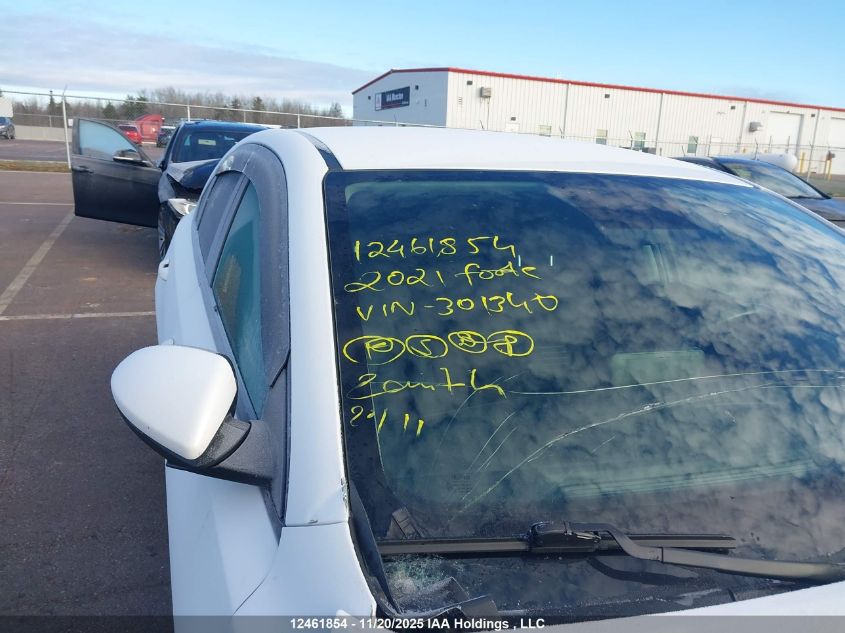 2021 Kia Forte Fe/Lxs VIN: 3KPF24AD1ME301340 Lot: 12461854