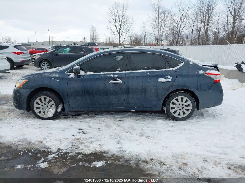 2013 Nissan Sentra S/Sv/Sr/Sl VIN: 3N1AB7AP6DL688844 Lot: 12461880