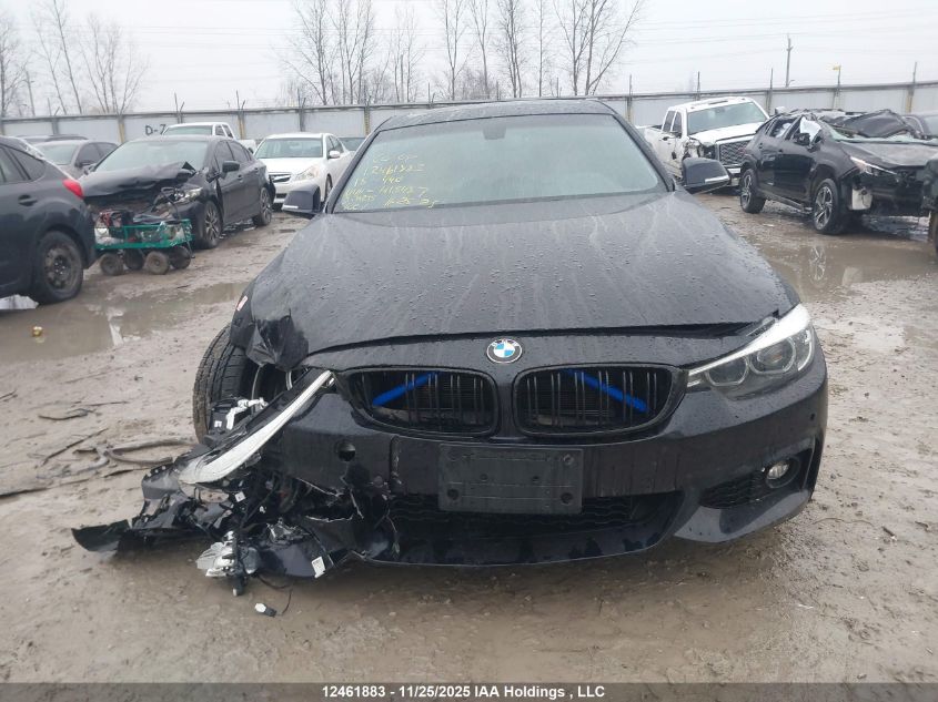 2018 BMW 440I Gran Coupe xDrive VIN: WBA4J7C55JBH15487 Lot: 12461883