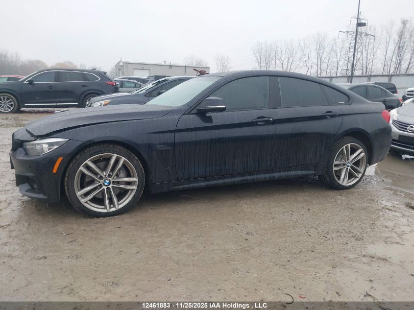 2018 BMW 440I Gran Coupe xDrive VIN: WBA4J7C55JBH15487 Lot: 12461883