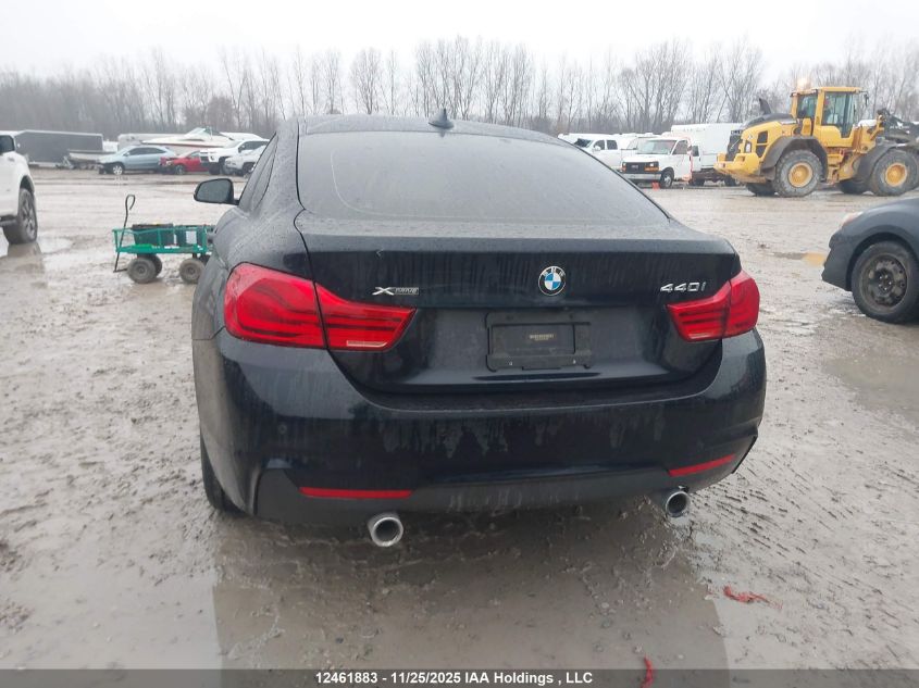 2018 BMW 440I Gran Coupe xDrive VIN: WBA4J7C55JBH15487 Lot: 12461883