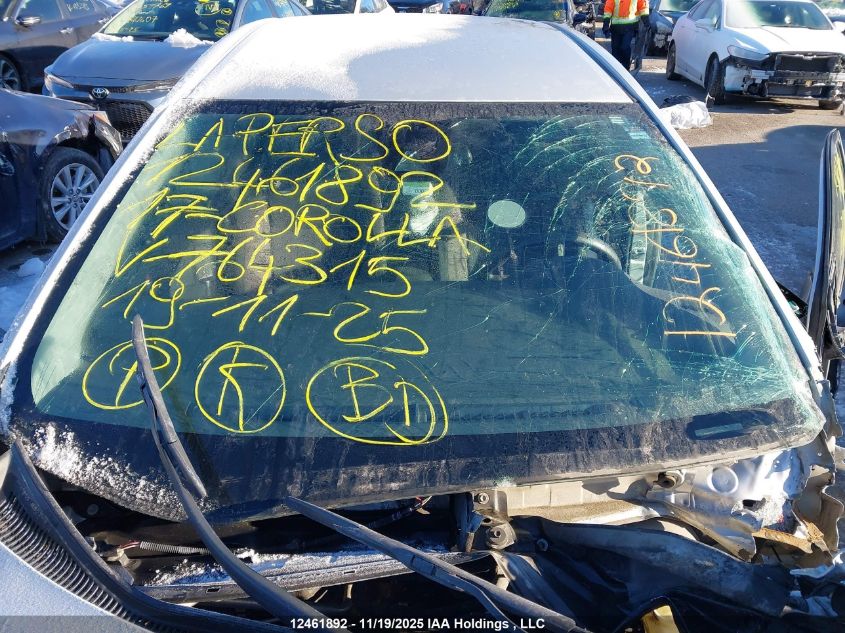 2017 Toyota Corolla Le Eco VIN: 2T1BPRHE4HC764315 Lot: 12461892