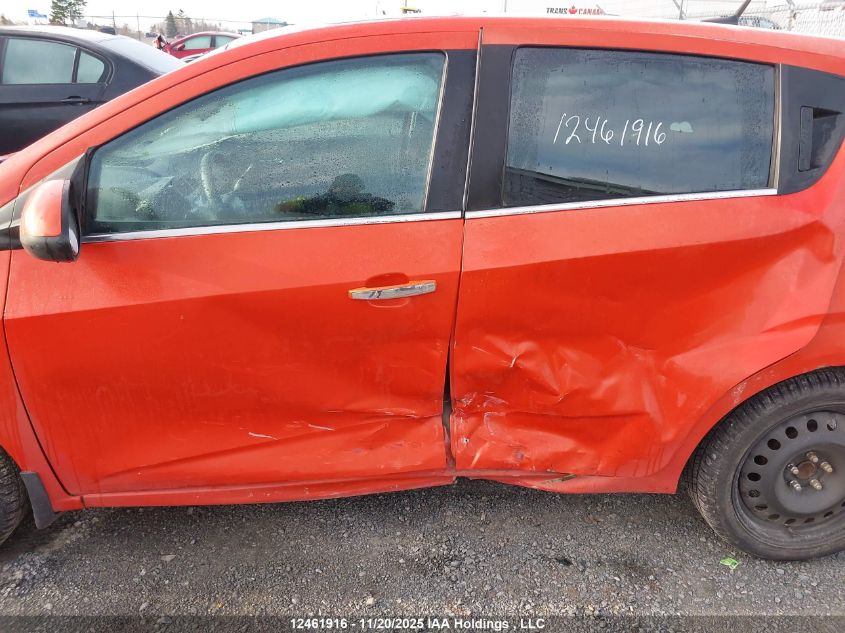 2012 Chevrolet Sonic Lt VIN: 1G1JC6EH1C4108033 Lot: 12461916