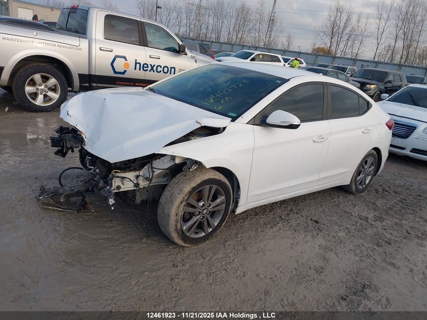 KMHD84LF0HU276454 2017 HYUNDAI ELANTRA photo no. 2