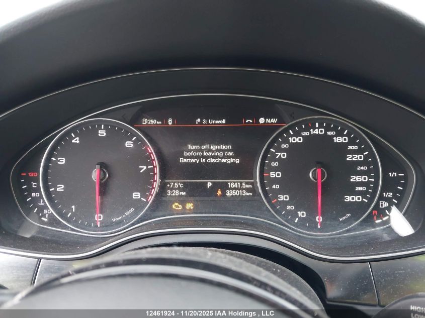 2014 Audi A7 3.0 Progressiv VIN: WAUWGCFC8EN097755 Lot: 12461924