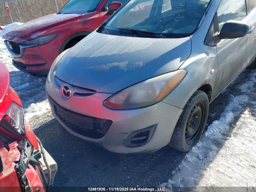 2012 Mazda Mazda2 VIN: JM1DE1KY9C0150642 Lot: 12461936