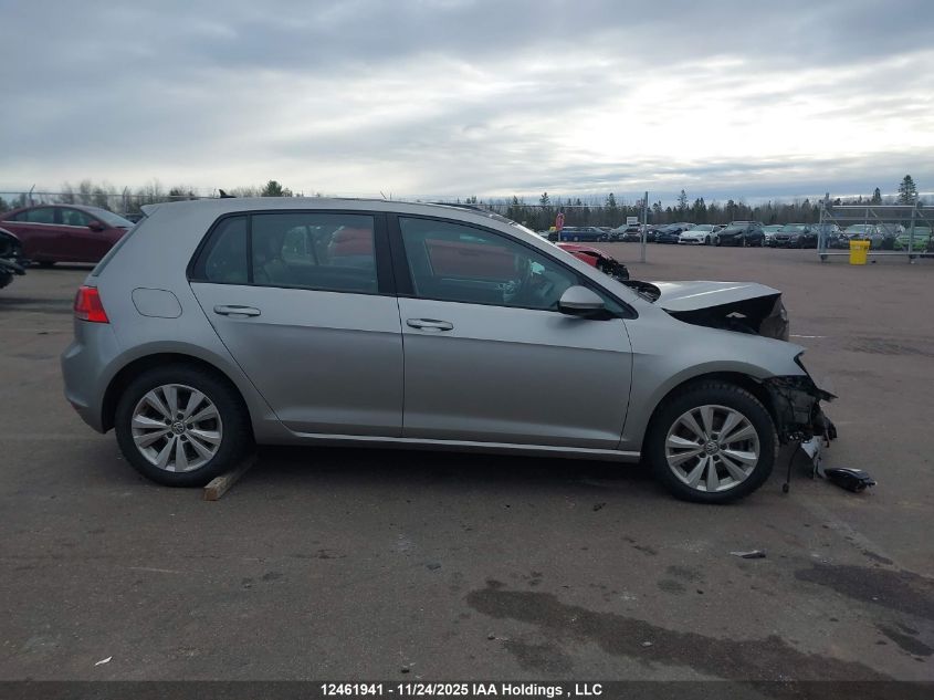 2017 Volkswagen Golf 1.8 Tsi Comfortline/1.8 Tsi Highline/1.8 Tsi Trendline VIN: 3VW217AU2HM021728 Lot: 12461941