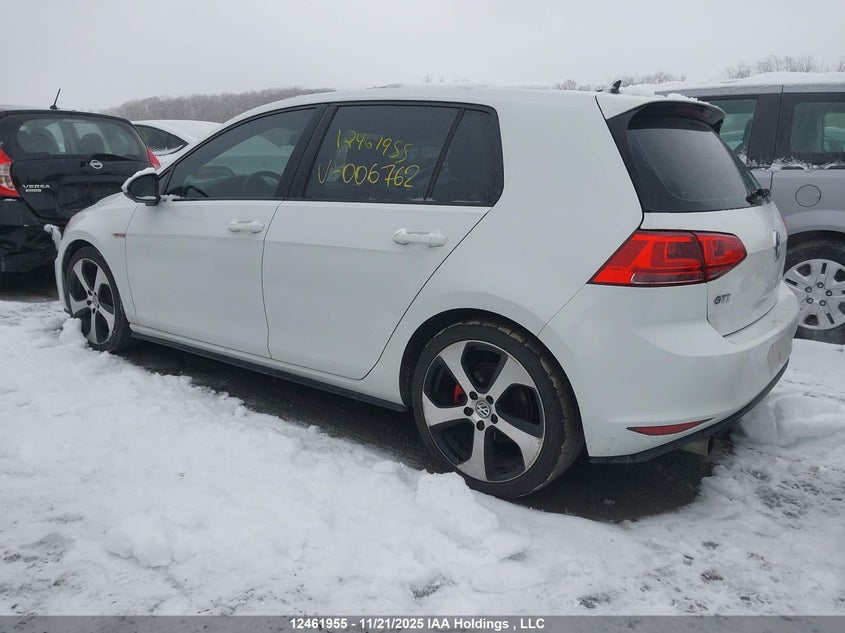 3VW5T7AU9FM006762 2015 VOLKSWAGEN GOLF GTI photo no. 3