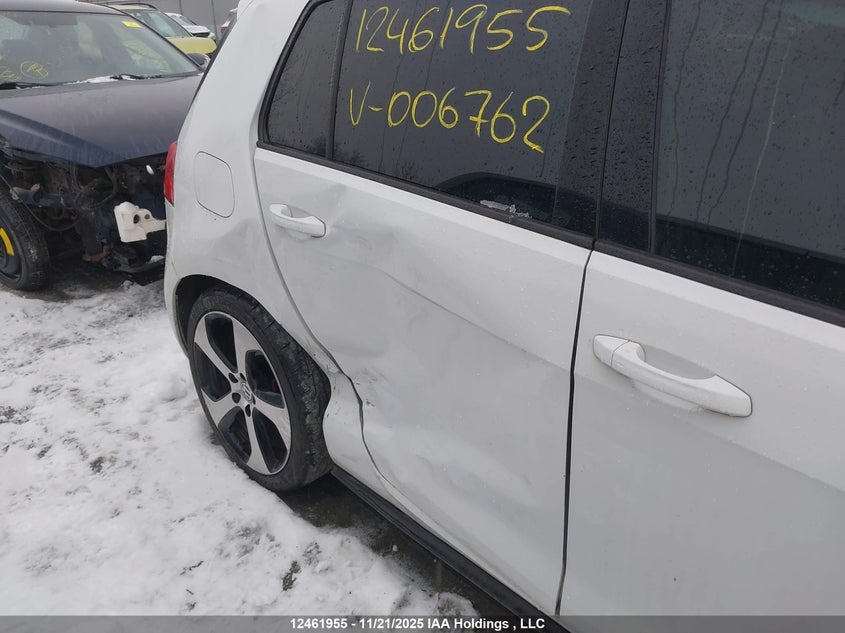 2015 Volkswagen Golf Gti 5-Door Autobahn VIN: 3VW5T7AU9FM006762 Lot: 12461955