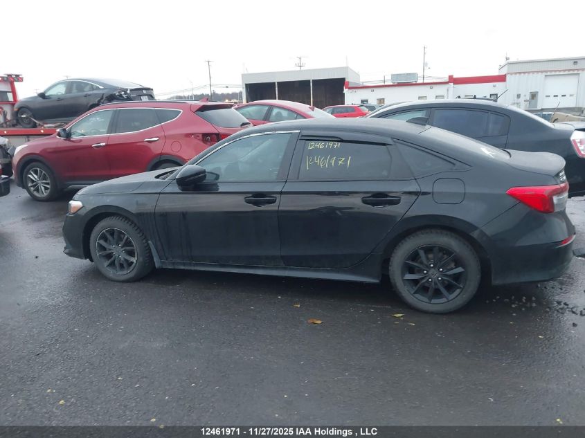 2022 Honda Civic Ex VIN: 2HGFE2F38NH114471 Lot: 12461971