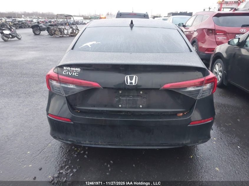 2022 Honda Civic Ex VIN: 2HGFE2F38NH114471 Lot: 12461971