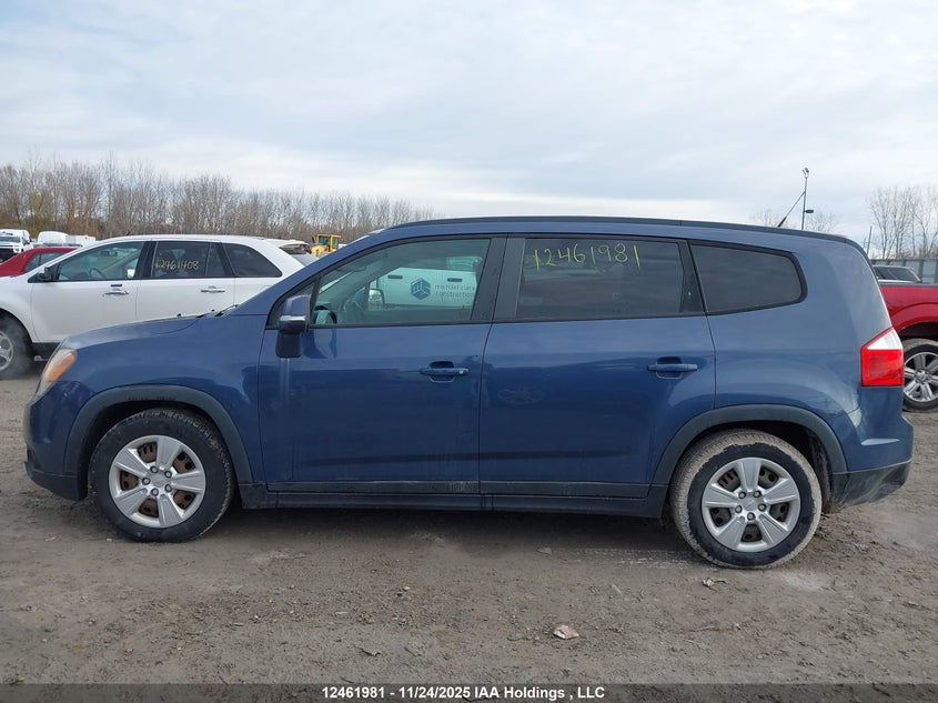 2014 Chevrolet Orlando Lt VIN: KL77P2EK5EK542607 Lot: 12461981