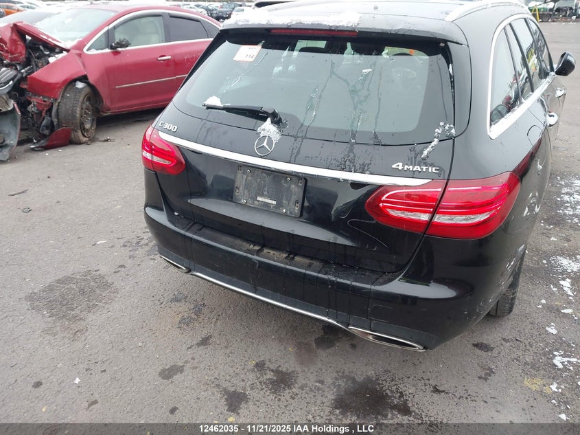 2018 Mercedes-Benz C 300 4Matic VIN: WDDWH4KB1JF737057 Lot: 12462035