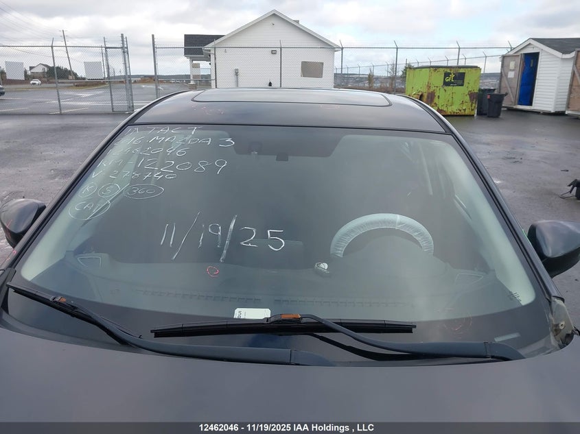 2016 Mazda Mazda3 Gs VIN: 3MZBM1V76GM278740 Lot: 12462046