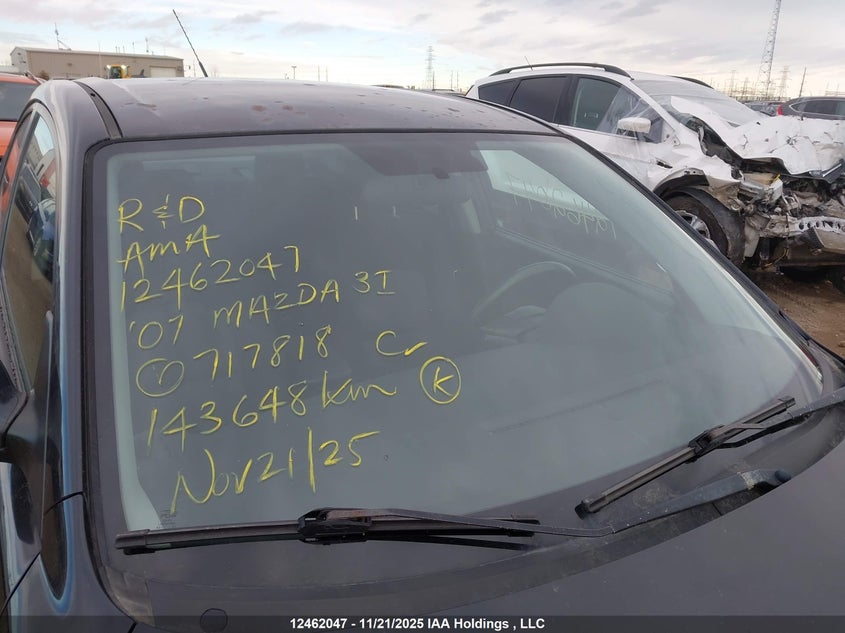 2007 Mazda 3 I VIN: JM1BK32F471717818 Lot: 12462047