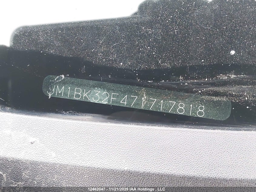 2007 Mazda 3 I VIN: JM1BK32F471717818 Lot: 12462047