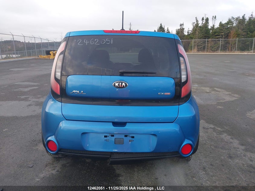 2016 Kia Soul + VIN: KNDJP3A54G7381705 Lot: 12462051