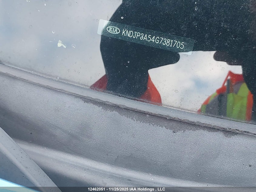 2016 Kia Soul + VIN: KNDJP3A54G7381705 Lot: 12462051