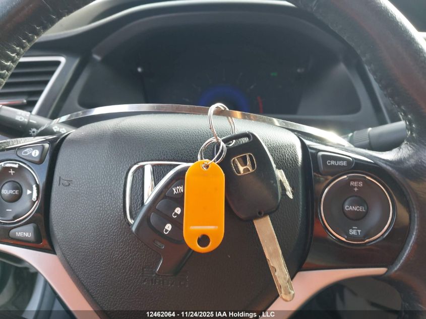 2013 Honda Civic Ex VIN: 2HGFB2F5XDH017992 Lot: 12462064