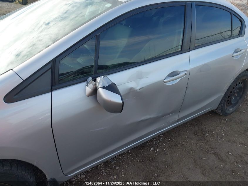 2013 Honda Civic Ex VIN: 2HGFB2F5XDH017992 Lot: 12462064