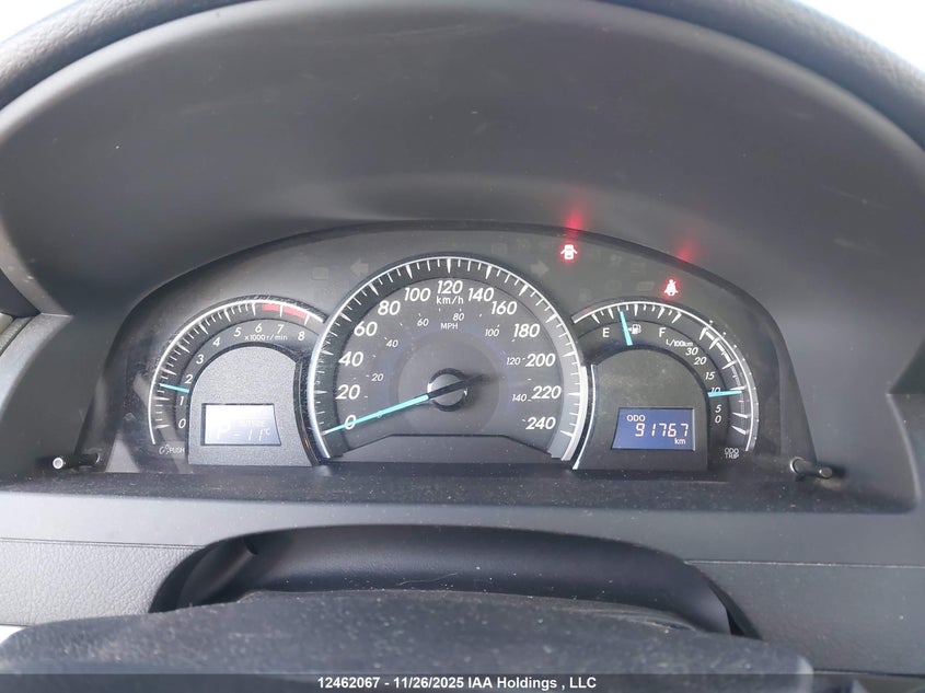 2012 Toyota Camry Xle VIN: 4T1BF1FK4CU117207 Lot: 12462067