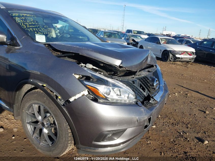 2017 Nissan Murano Platinum/Sl/Sv VIN: 5N1AZ2MH5HN200095 Lot: 12462079