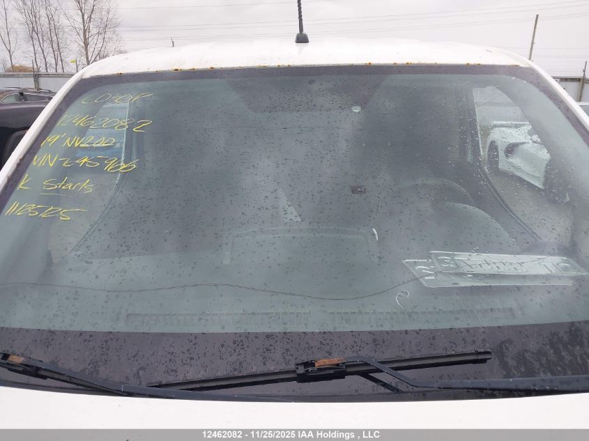 2019 Nissan Nv200 2.5S/2.5Sv VIN: 3N6CM0KN5KK695966 Lot: 12462082