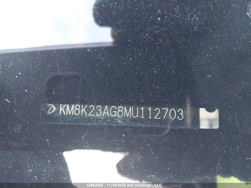 2021 Hyundai Kona Electric Preferred With Two-Tone Roof VIN: KM8K23AG8MU112703 Lot: 12462085