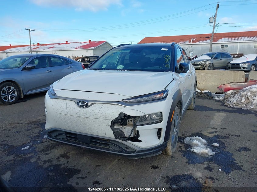 2021 Hyundai Kona Electric Preferred With Two-Tone Roof VIN: KM8K23AG8MU112703 Lot: 12462085