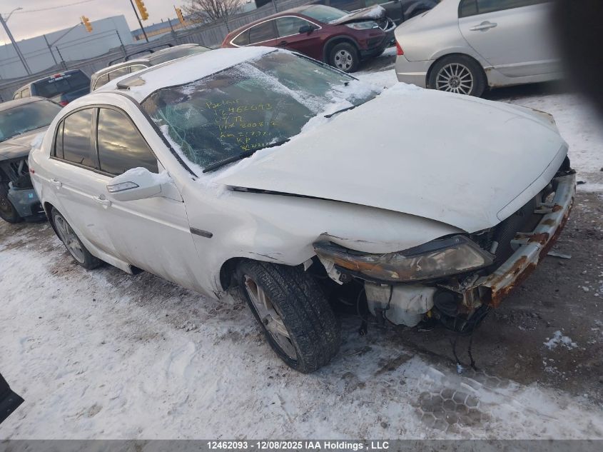 2007 Acura Tl VIN: 19UUA66217A800872 Lot: 12462093