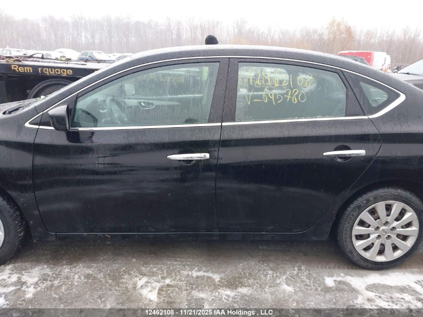 2015 Nissan Sentra VIN: 3N1AB7AP7FL645780 Lot: 12462108