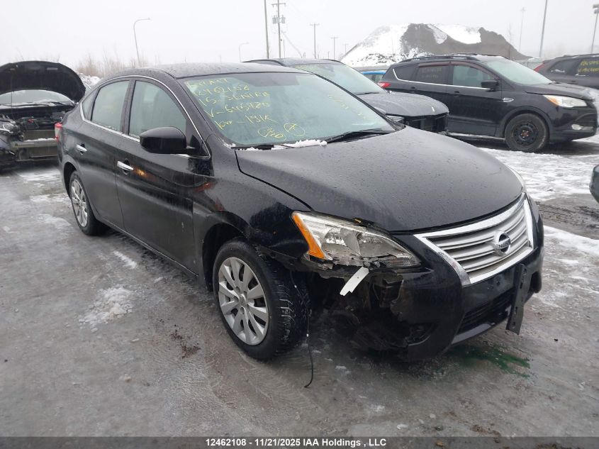 2015 Nissan Sentra VIN: 3N1AB7AP7FL645780 Lot: 12462108
