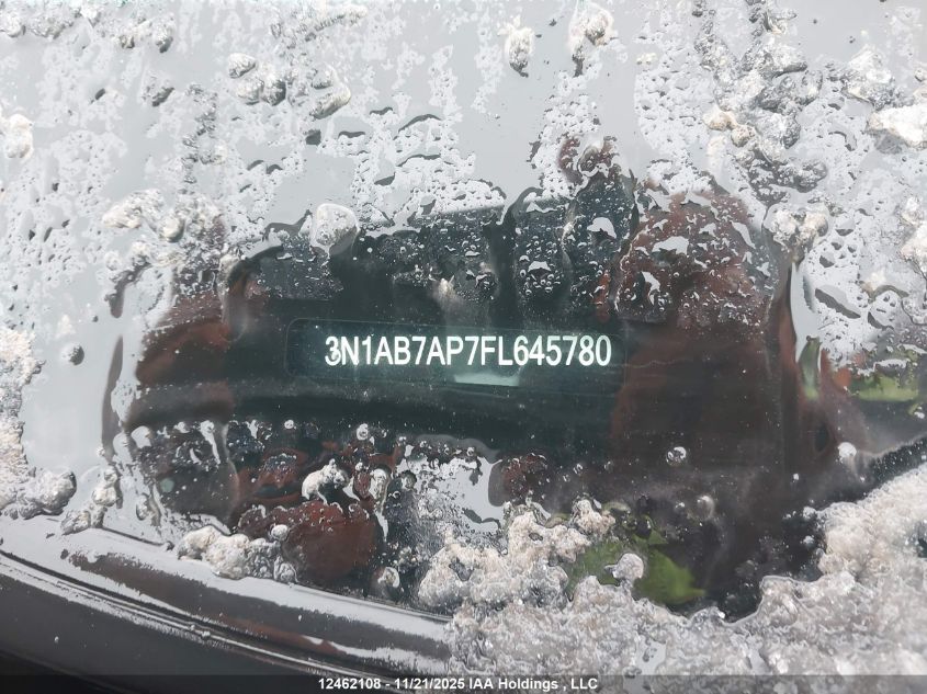 2015 Nissan Sentra VIN: 3N1AB7AP7FL645780 Lot: 12462108