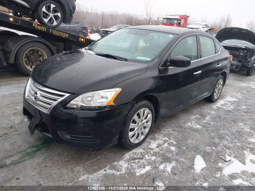 2015 Nissan Sentra VIN: 3N1AB7AP7FL645780 Lot: 12462108