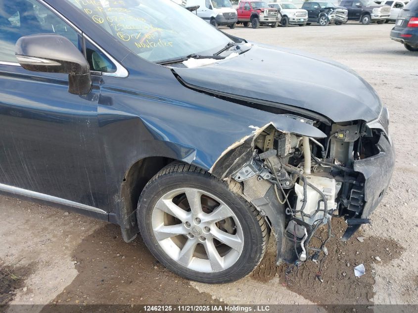 2010 Lexus Rx 350 VIN: 2T2BK1BA6AC025843 Lot: 12462125