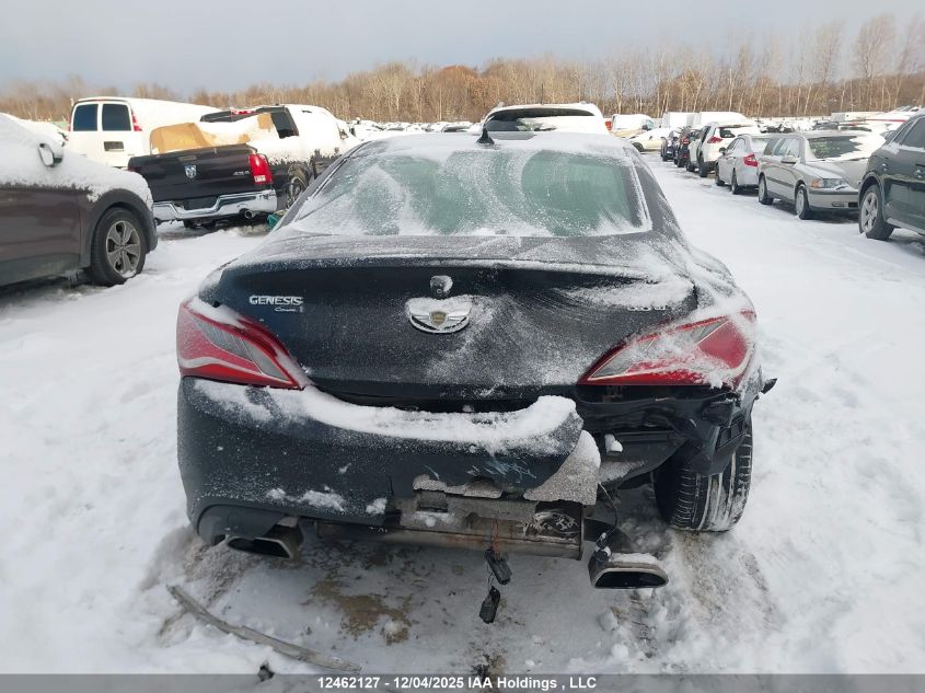 2015 Hyundai Genesis Coupe 3.8L/3.8 R-Spec/3.8 Ult VIN: KMHHU6KJ5FU127131 Lot: 12462127