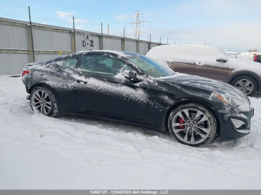 2015 Hyundai Genesis Coupe 3.8L/3.8 R-Spec/3.8 Ult VIN: KMHHU6KJ5FU127131 Lot: 12462127