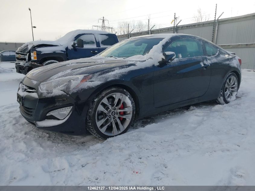 2015 Hyundai Genesis Coupe 3.8L/3.8 R-Spec/3.8 Ult VIN: KMHHU6KJ5FU127131 Lot: 12462127