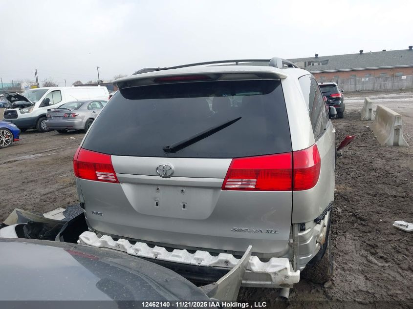 2004 Toyota Sienna Xle V6 VIN: 5TDZA22CX4S005037 Lot: 12462140