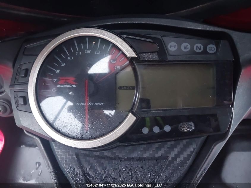 2014 Suzuki Gsx-R750 VIN: JS1GR7MA7E2101901 Lot: 12462184