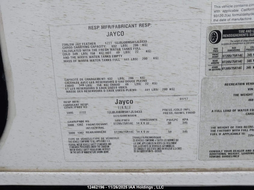 1UJBJ0BM5H1JL0433 2017   photo no. 9