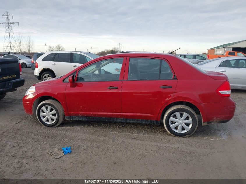 2009 Nissan Versa S/Sl VIN: 3N1CC11E49L450709 Lot: 12462197