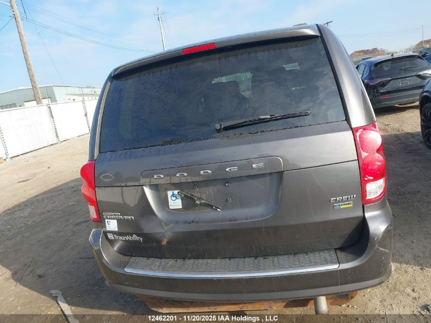 2016 Dodge Grand Caravan Crew VIN: 2C4RDGDG2GR377151 Lot: 12462201