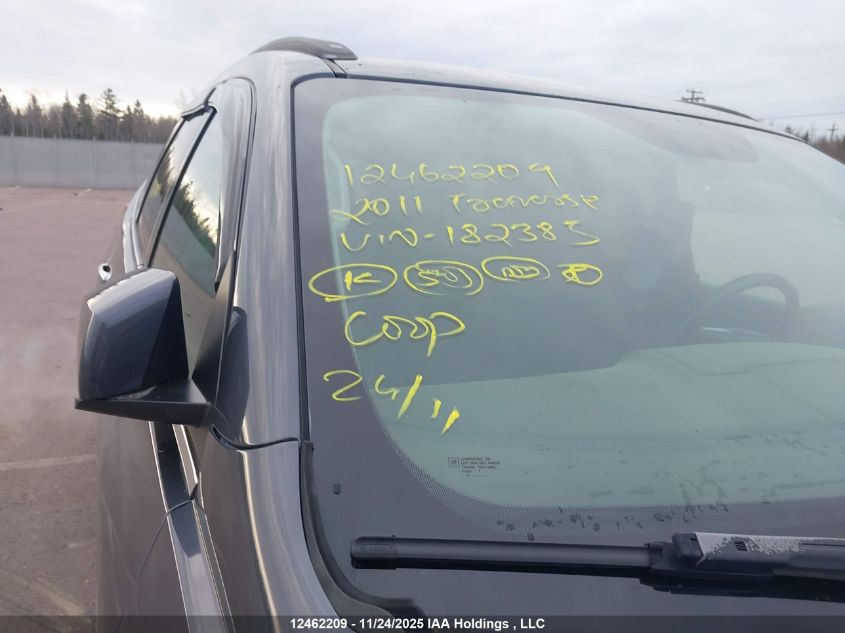 2011 Chevrolet Traverse 1Lt VIN: 1GNKRGED0BJ182385 Lot: 12462209