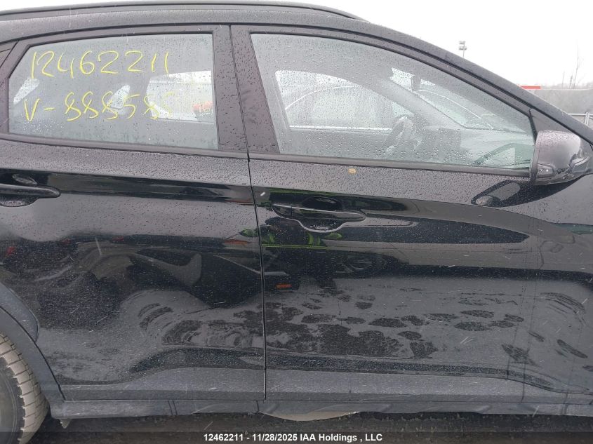 2022 Hyundai Kona Se VIN: KM8K12AB2NU888585 Lot: 12462211