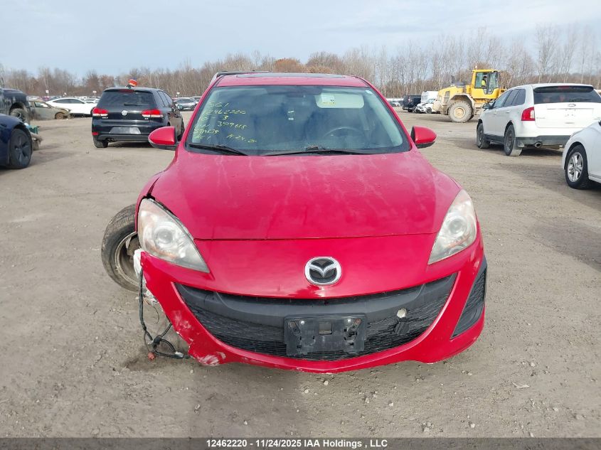 2010 Mazda Mazda3 Gt VIN: JM1BL1S55A1309618 Lot: 12462220