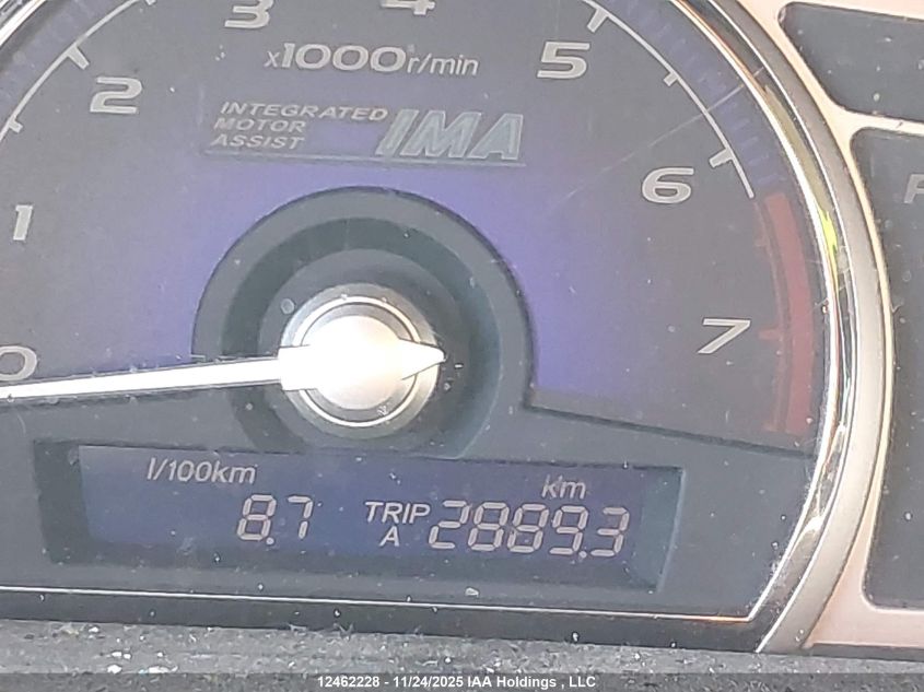 2008 Honda Civic VIN: JHMFA36248S801708 Lot: 12462228