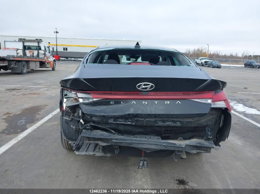 2023 Hyundai Elantra Essential Ivt With Hyundai Smartsense Package VIN: KMHLM4AG7PU433544 Lot: 12462236