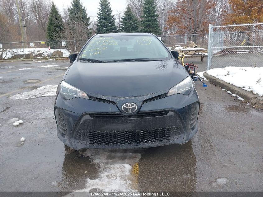 2018 Toyota Corolla Se VIN: 2T1BURHE3JC109481 Lot: 12462240